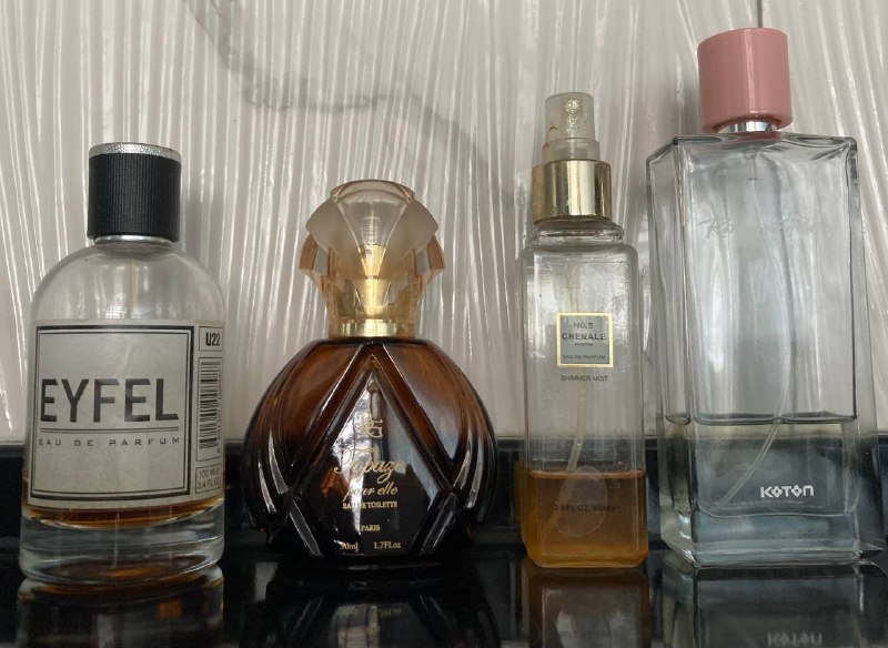 Остатки парфюмов, дезодоранты