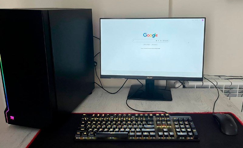 Игровой ПК, монитор Acer HA240YABI 23.8" 2