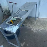 Вытяжка, стол из нержавейки 2
