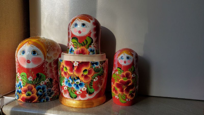 Матрёшки ручного изделия, 10 штук в комплекте 3