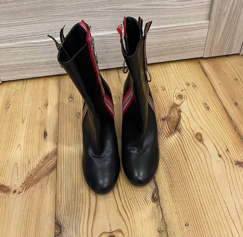 Женские ботильоны из натуральной кожи 37,5 размера 4