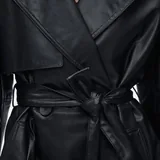 Кожаный тренч Zara 3