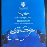 Cambridge IGCSE physics, mathematics books 2