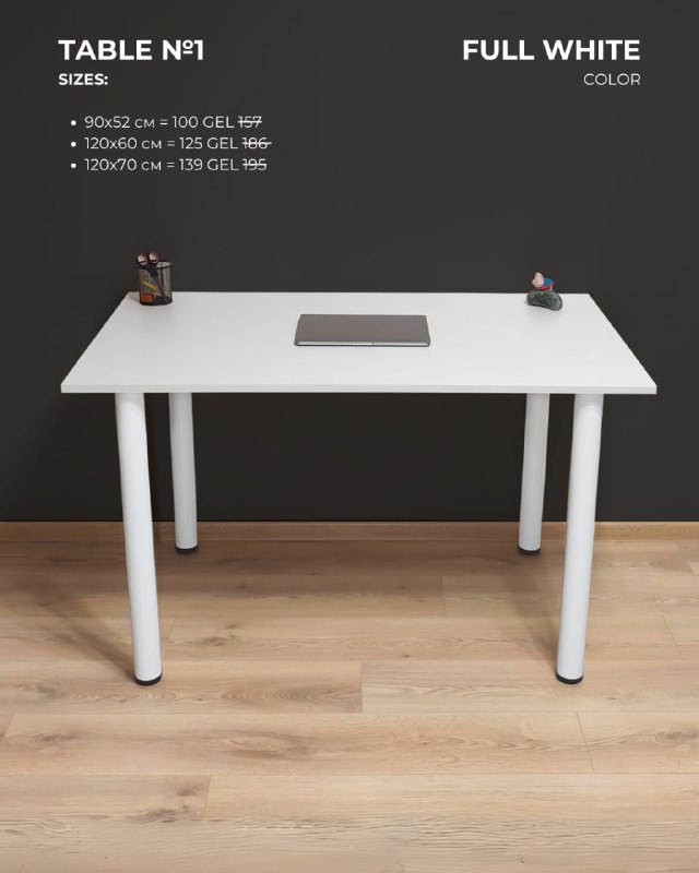 New tables for sale, delivery available