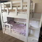 Двухъярусная кровать с матрасами 2
