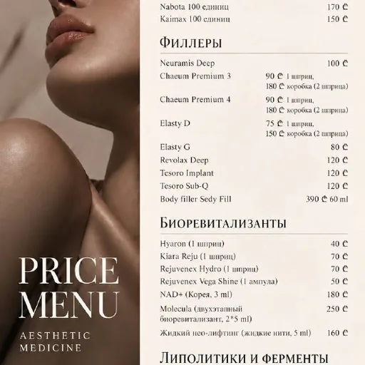 Препараты для косметологов