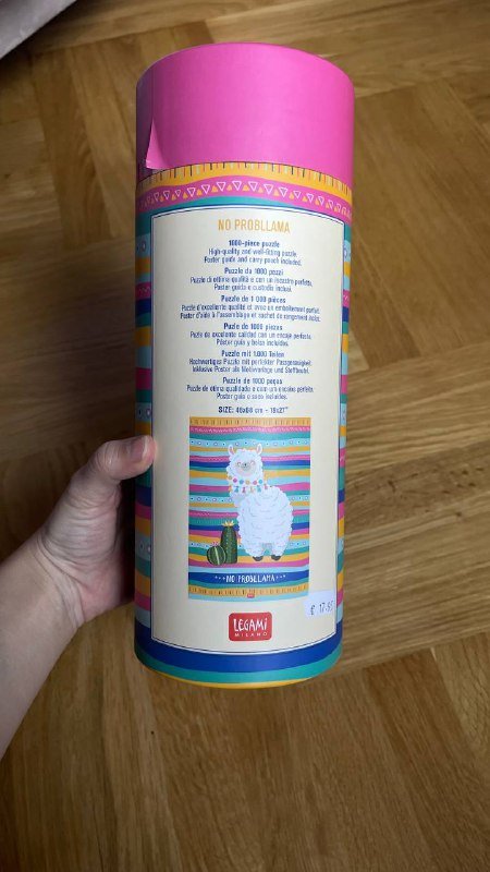 Пазл с ламой на 1000 штук 3