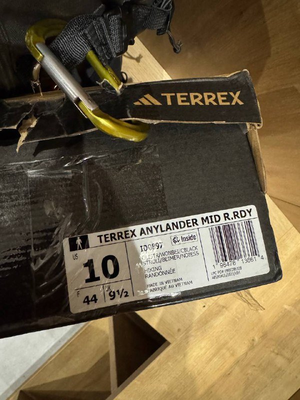 Terrex Anylander Mid мужские кроссовки 44 размер 2