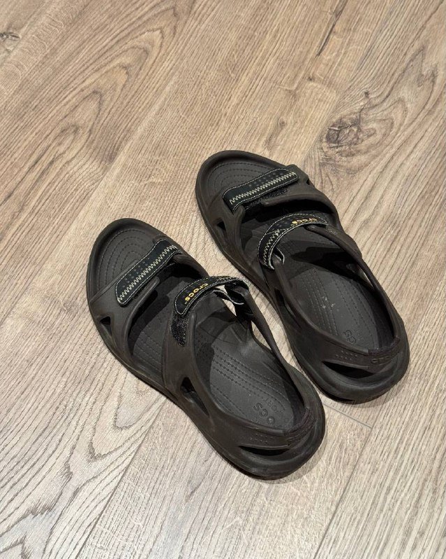 Свитер, джинсы, льняные брюки, брюки Collins, Crocs и тапки мужские 5