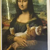 Пазлы Леонардо, пазлы с персонажами, Мона Лиза, Вавилонская башня 3
