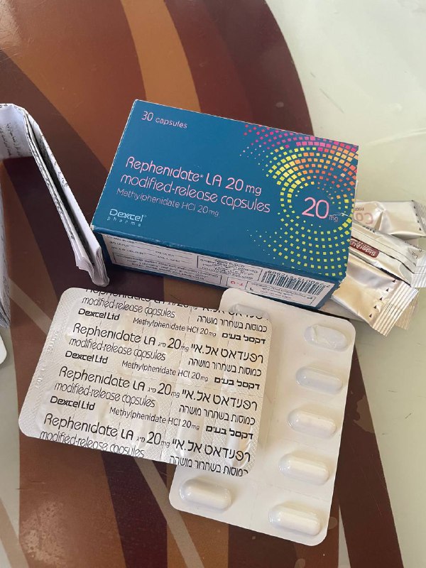 Лекарство Rephenidate, 25 капсул 2