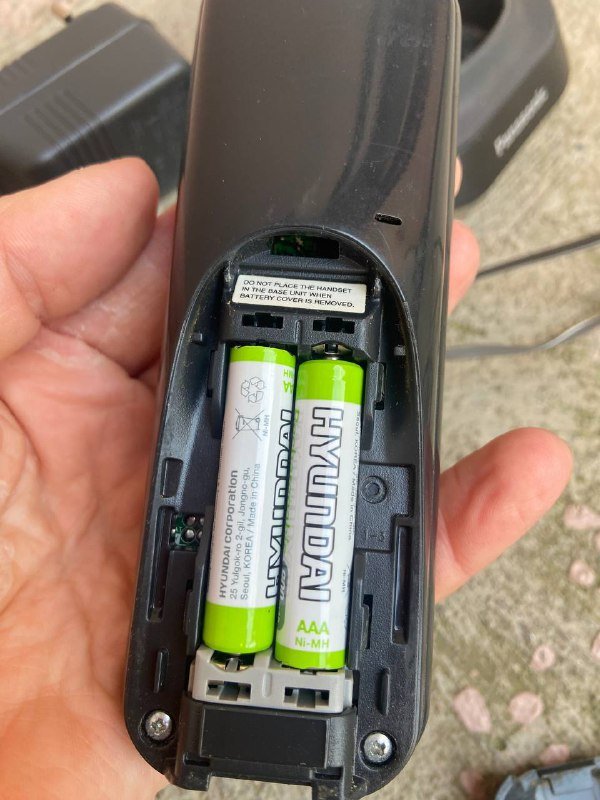 Панасоник радиотелефон с аккумуляторами 2