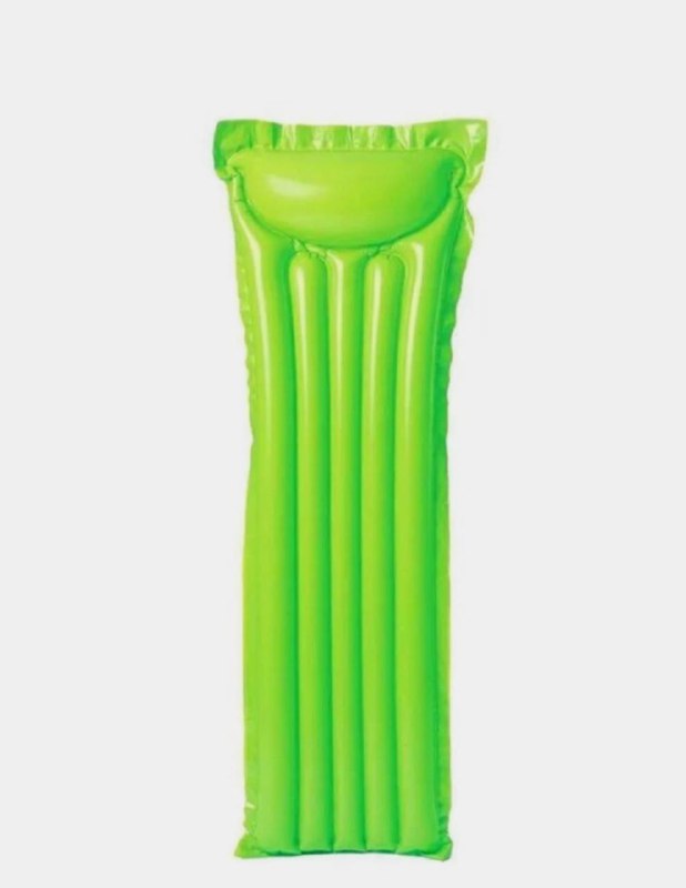 Надувной круг, надувной матрас с подголовной подушкой 3