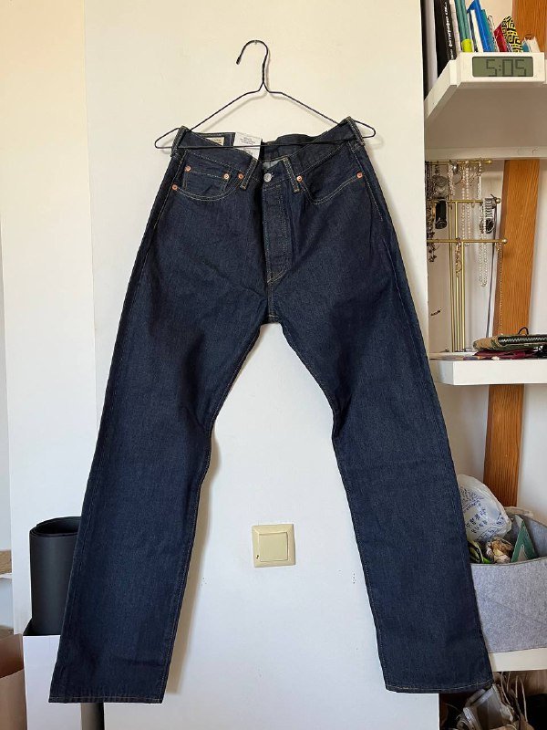 Мужские джинсы Levis 501 оригинал размер 32/32 3