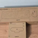 Logitech MX Keys Combo, Logitech Brio 4K Pro HDR Webcam 3