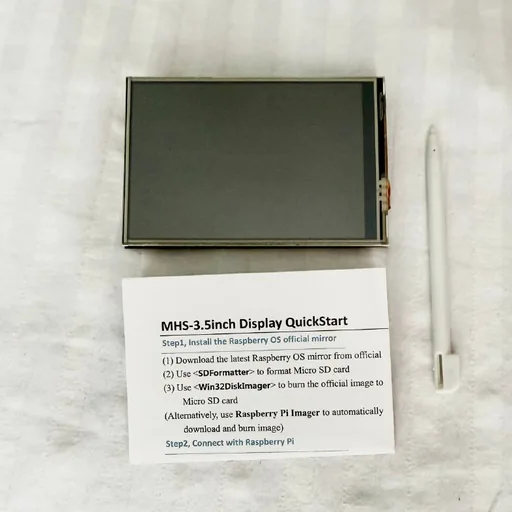 3.5 Inch Display Touchscreen Raspberry Pi 5