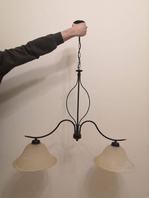 Винтажная голландская люстра 2