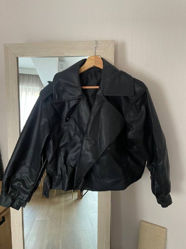 Куртка кожзам, Куртка H&M, Сумка twota из кожи