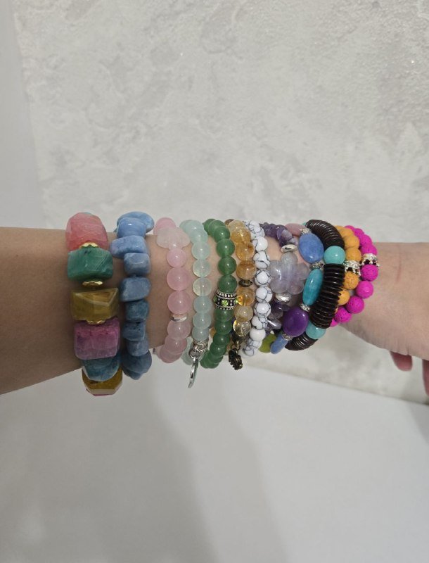 Браслеты, ожерелья, серьги из натуральных камней 2