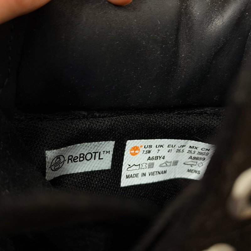 Ботинки Timberland черные мужские 6