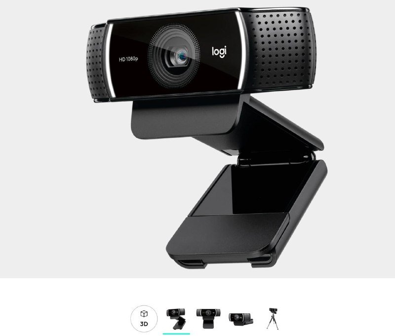 2 вебкамеры C922 PRO HD STREAM WEBCAM