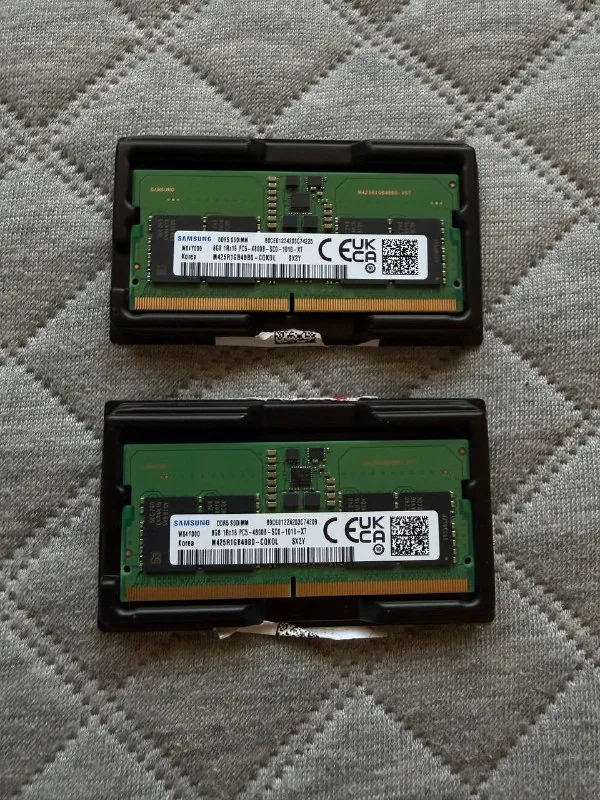 Samsung 8 GB DDR5 SODIMM оперативная память ноутбука
