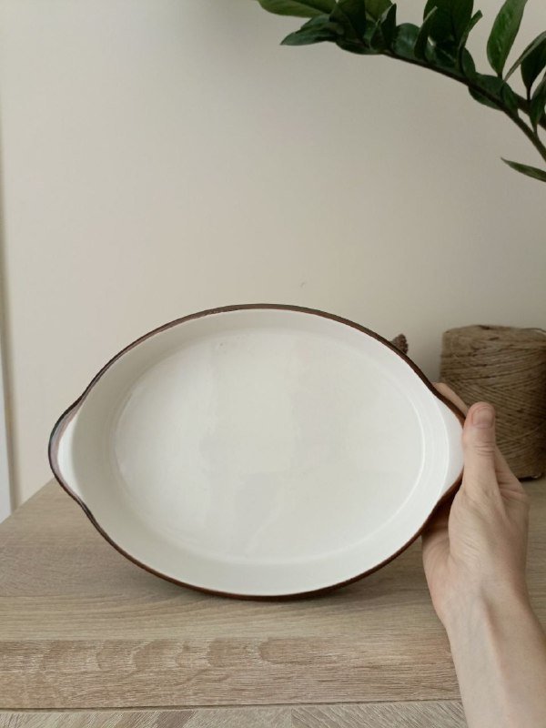 Форма для духовки керамическая 19x29x4 см 2