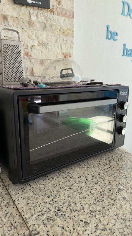 Мини печь духовка с верхним и нижним нагревом 2