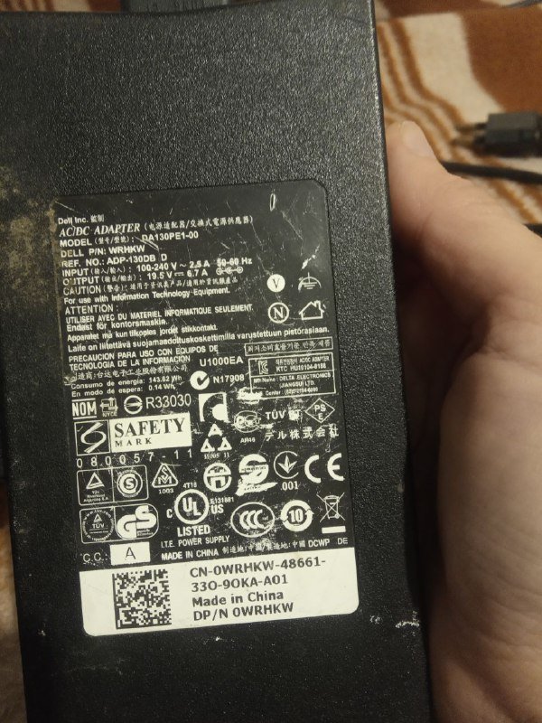 Ноутбук Dell на запчасти с зарядкой и сумкой 3