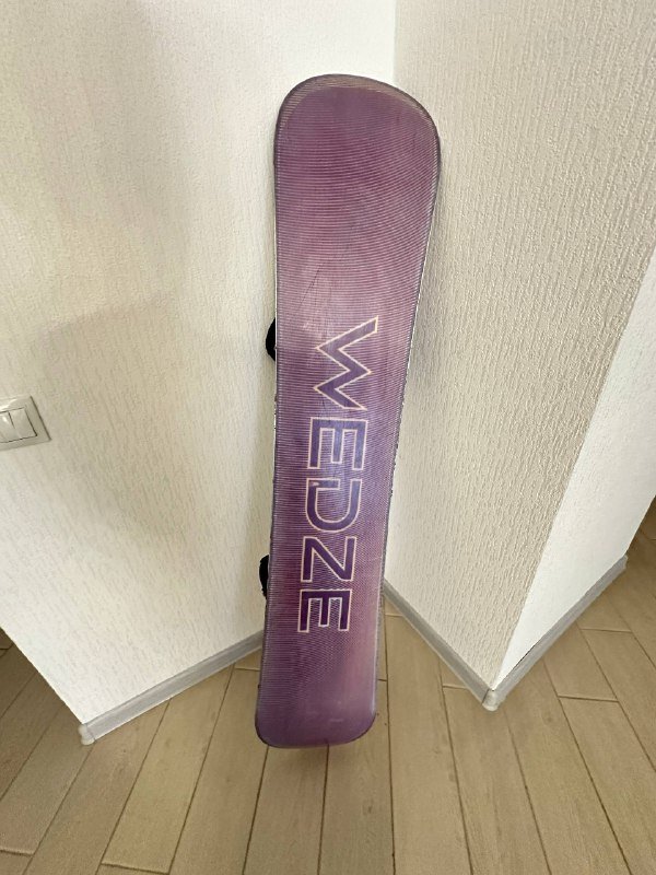 Сноуборд WEDZE 142см с креплениями 3