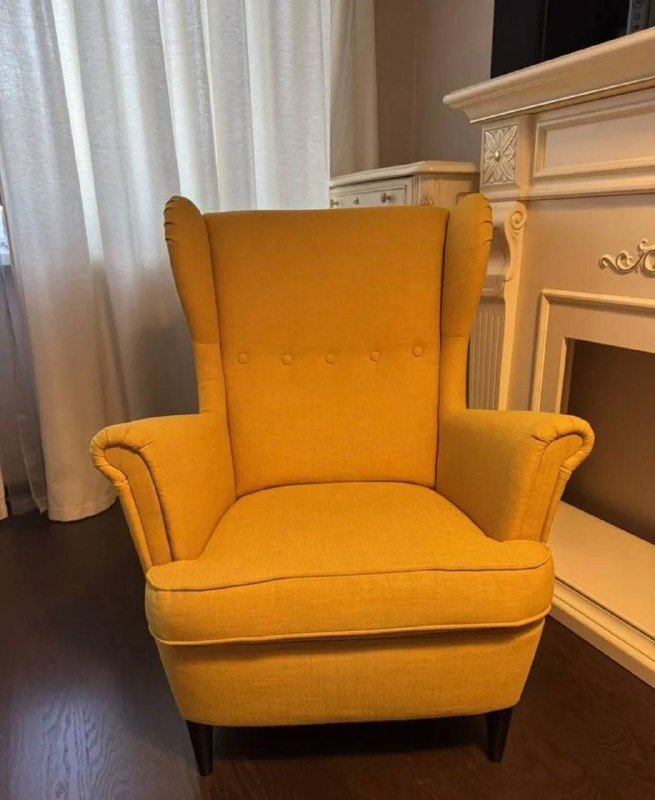 2 кресла желтые новые 2
