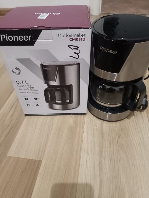 Pioneer CM051D drip coffeemaker 0.7 L 5 cups