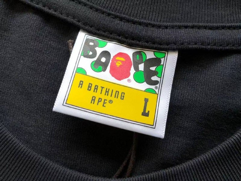 Bape футболка черная, размер S-XL 4