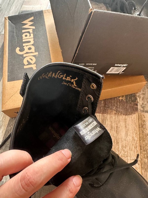 Ботинки осень весна Wrangler размер 38 39 3