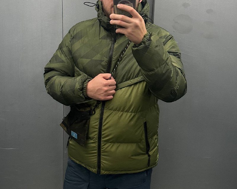 Теплая куртка мужская L XL