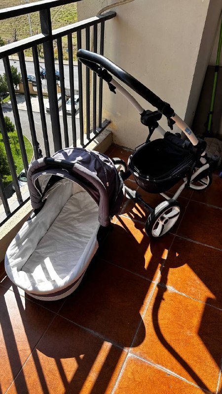 Коляска с дождевиком 3