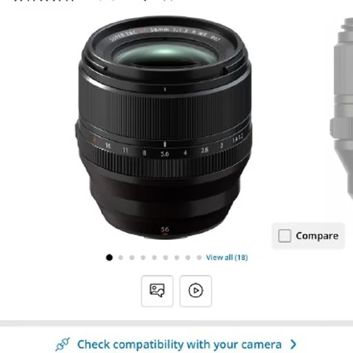 Fujifilm 56mm f/1.2 объектив