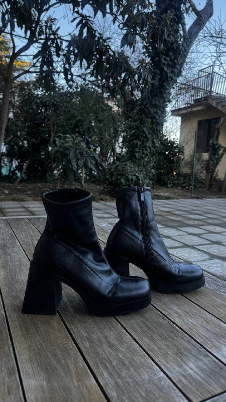 Фэшн сапоги Stradivarius размер 38-38,5