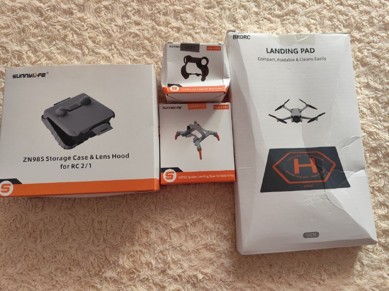 DJI mini 4 pro FMC, DJI goggles 3, NDpl Cpl filters, accessories 6