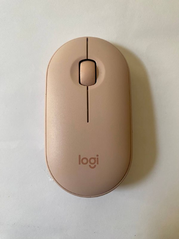 Мышка беспроводная Logitech пепельно-розовая