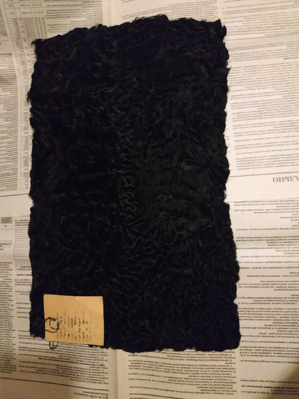 Натуральные меховые воротники каракуль овчина 3