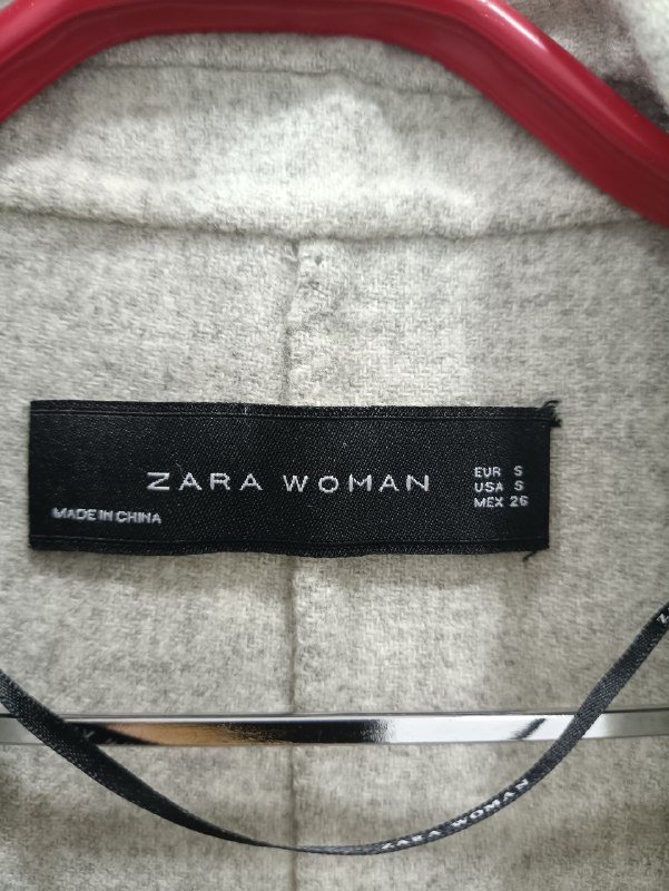 Пальто Zara без рукавов женское S-M 3