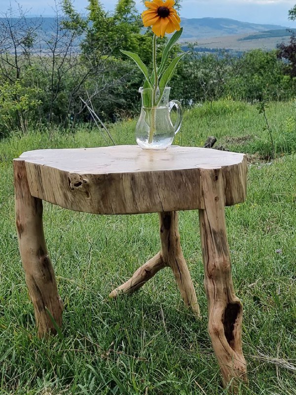 Журнальный столик 54 см диаметр 3