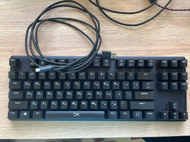 Клавиатура HyperX Alloy Origins Core, Веб-камера Canyon CNS-CWC5 4