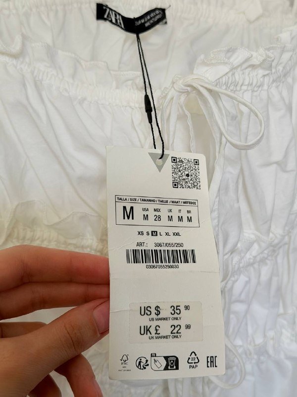Топы, рубашка ZARA 4