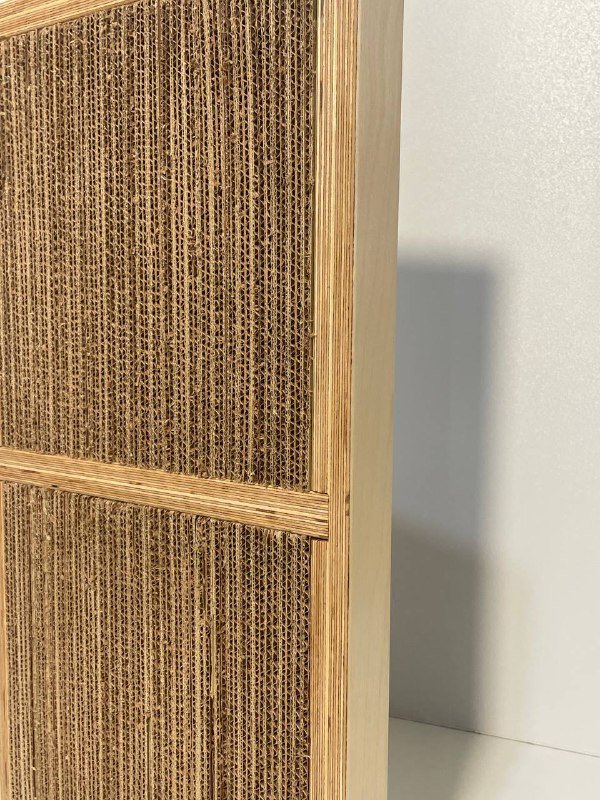 Когтеточка сменная на берёзовой фанере 3