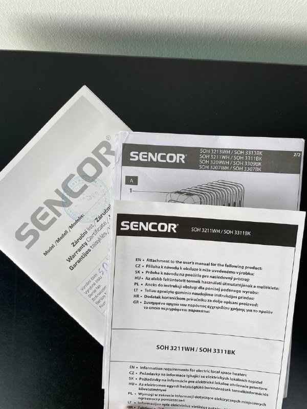 Sencore напольный масляный обогреватель 5