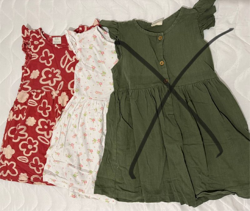 Летние платья для девочки 104-110 3