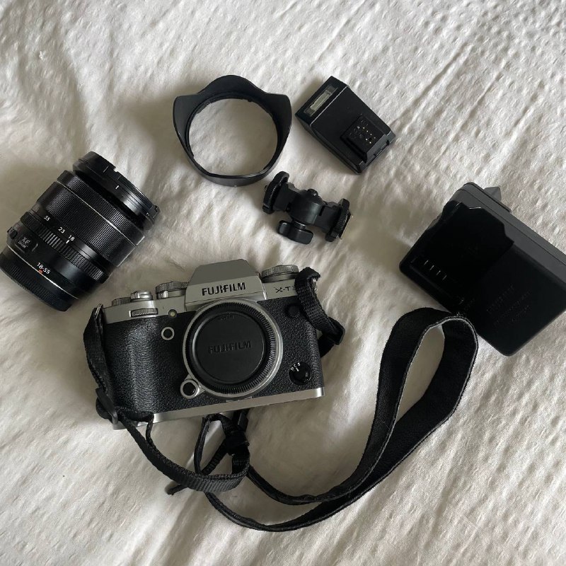 Fujifilm X-T3 камера с объективом и аксессуарами 3
