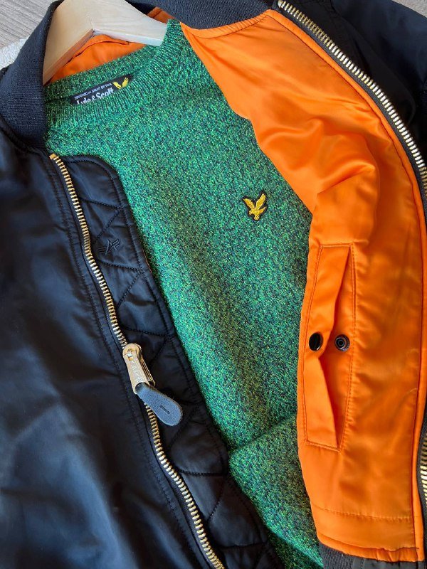 Двусторонний бомбер Alpha Industries размер L